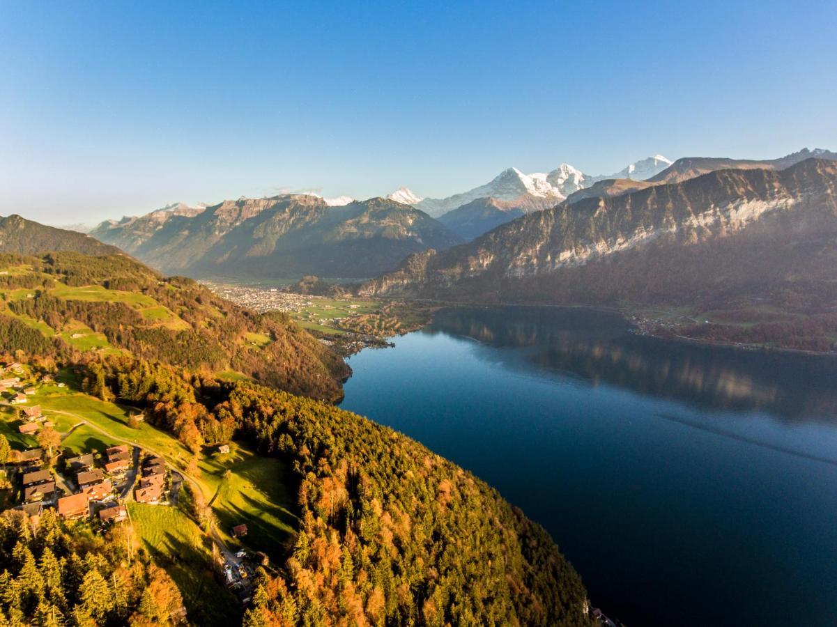 Apartment Enzian Mit Mitbenutzung Spa & Wellness - Griwa Rent Ag Beatenberg Exteriör bild