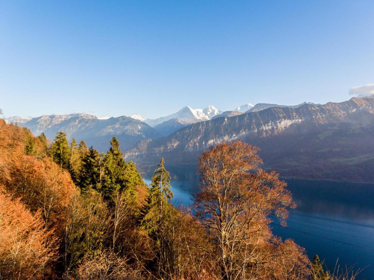 Apartment Enzian Mit Mitbenutzung Spa & Wellness - Griwa Rent Ag Beatenberg Exteriör bild